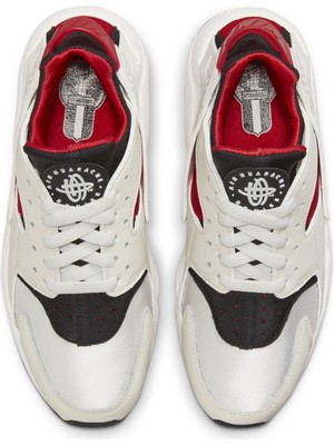 Nike Air Huarache Sneaker Unisex Gerçek Deri Tekstil Beyaz Spor Ayakkabı
