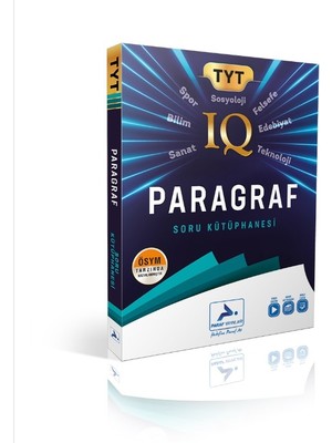 Paraf Yayınları TYT IQ Paragraf Soru Bankası – Üniversiteye Hazırlık ve Sınavda Başarı İçin Etkili Kaynak