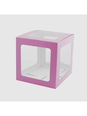 Şeffaf Balon Kutusu 25CM