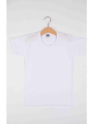 Berrak 1502 Erkek Çocuk Kısa Kollu Bisiklet Yaka Pamuk Fanila Atlet