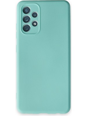 Happycase Samsung Galaxy A13 4g Kılıf Nano Içi Kadife  Silikon - Turkuaz