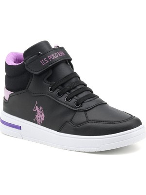 U.S. Polo Assn. Orson Hı 1pr Siyah Kız Çocuk High Sneaker