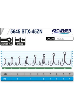 Owner 5177 Mosquito Hook Black Chrome Sinek İğne Fiyatları