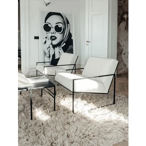 İclal Ofis Metal Berjer Ev Koltuğu Teklikoltuk Ofis Cafe