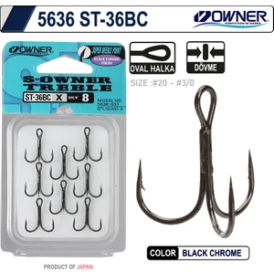 5636 St-36 Black Chrome Çarpma Iğne 2