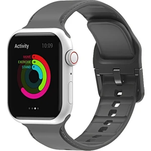 Zsunsky Shop Apple Watch 7 41MM / 6 & Se & 5 & 4 40MM / 3 & 2 ve 1 38MM Için Kayış Gri