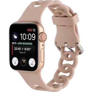 Zsunsky Shop Apple Watch 7 45MM / 6 & Se & 5 & 4 44MM / 3 & 2 ve 1 42MM Için Kayış Haki