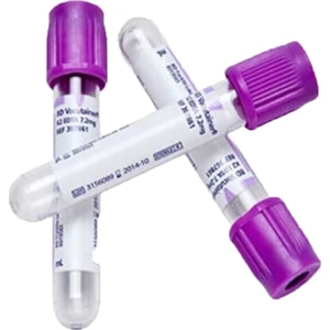 2 ml K2EDTA 13*75MM Kan Alma Hemogram Tüp 100 Adet Fsm Medikal