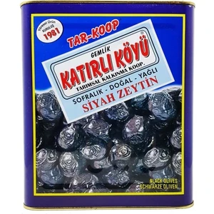 Tar-Koop Katırlı Köyü Kahvaltılık Siyah Zeytin 10  kg