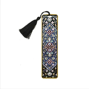 Rumi Desen Baskılı Püsküllü Kitap Ayracı   BOOKMARKAYRAÇ-129