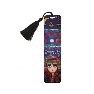 Türk Kızı Baskılı Püsküllü Kitap Ayracı   BOOKMARKAYRAÇ-114