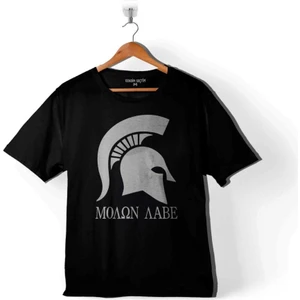 Kendim Seçtim Moaon Aabe Spartan 300 Spartalı Kask Savaşçı Çocuk T-Shirt