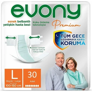 Premium Yetişkin Bezi Large 30 Adet