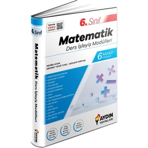 Aydın Yayınları 6. Sınıf Matematik Ders İşleyiş Modülleri