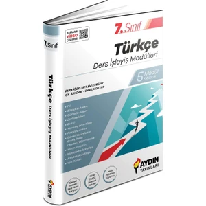 Aydın Yayınları 7. Sınıf Türkçe Ders İşleyiş Modülleri