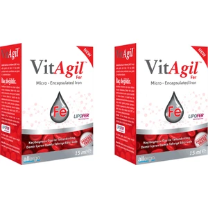 Vitagil Fer Demir Damla 15 ml 2 Kutu
