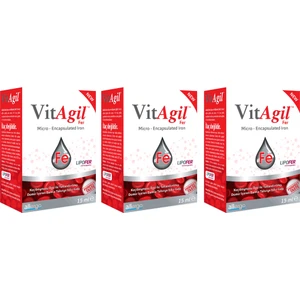 Vitagil Fer Demir Damla 15 ml 3 Kutu