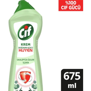 Krem Yüzey Temizleyici Doğanın Gücü Hijyen 675 ml