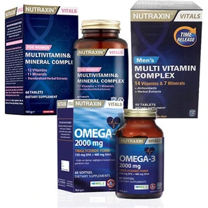 Men's Multivitamin Complex & Women's Multivitamin Complex & Omega-3 2000 Mg