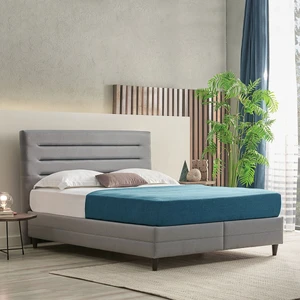 Bedding  Supreme Pedic Baza - Başlık Set -  Mavi  140X190