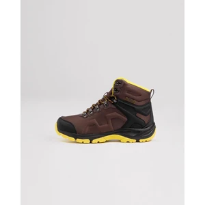 Sport Streeto Mderkek Kahverengi-Sarı Sneaker