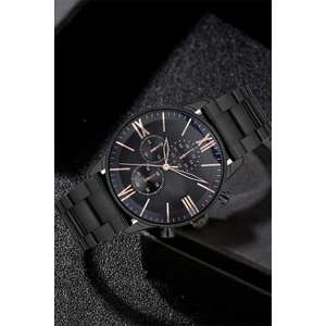 Siyah Rose Analog Erkek Kol Saati STC11990