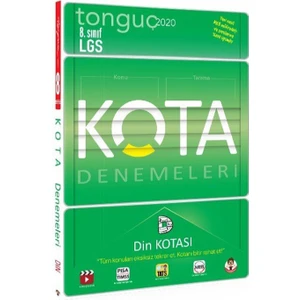 Tonguç Akademi Yayınları Tonguç Akademi 8. Sınıf LGS Kota Konu Taramaları Din Kültürü Kotası