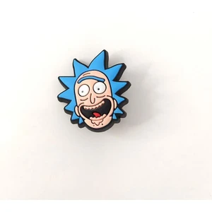 Rick And Morty Terlik Ayakkabı Süsü Silikon Kız Erkek Aksesuar 1 Adet Hediye