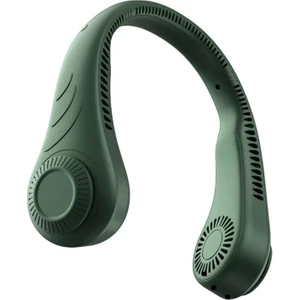 Hainan Shenda Şarj Edilebilir USB Boyun Fanı - Yeşil (Yurt Dışından)