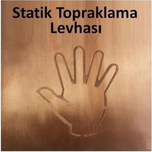 Rota Bakır Statik Topraklama LEVHASI23X23 mm