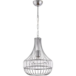 Modi Lighting Kristal Taşlı Krom Tekli Sarkıt Avize Mod-Ck-Kk