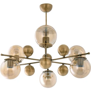 Modi Lighting Eskitme Metal Toplu 6'li Sıralı Sarkıt Avize Mod-Ck-Sl-6es