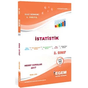 Egem Eğitim Yayınları 2. Sınıf 3. Yarıyıl İstatistik K. A Güz Dönemi