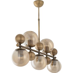 Modi Lighting Eskitme Metal Toplu 5li Sıralı Sarkıt Avize Mod-Ck-Sl-5es