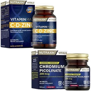 Chromium Picolinate & Vitamin Max C D Zinc