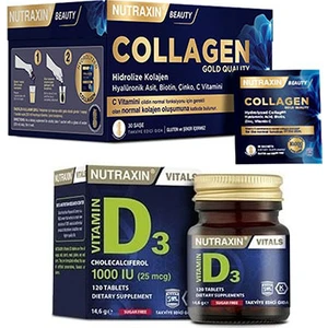 Beauty Collagen 30 Saşe & Vitamin D3 Tablet