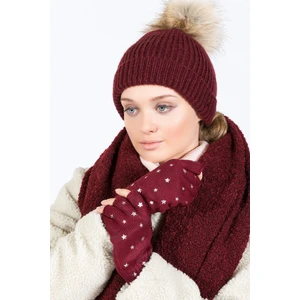 Gümüş Yıldız Baskılı Eldiven - PS3102