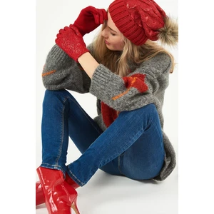 Parlak Baskılı Eldiven  - PS562