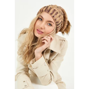 Simli Ponponlu Akrilik Bere - PS413