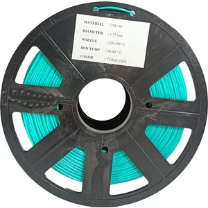 Flex Tpu Esnek Filament 92A Turkuaz 800 gr