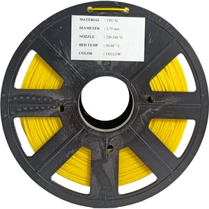 Flex Tpu Esnek Filament 92A Sarı