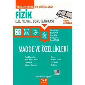 Çap Yayınları Fizik Madde ve Özellikleri