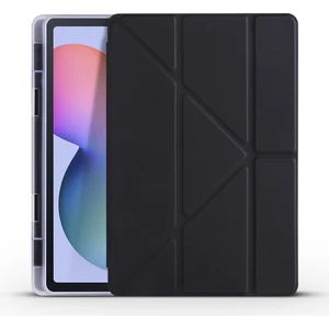 Kny Samsung Galaxy Tab S6 Lite P610 Için Kalemlikli Standlı Arkası Silikon Trifolding Kılıf