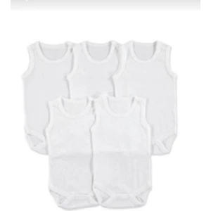 Eses Bebe Bebek Basic Ribana Bisiklet Yaka 5li Atlet Body