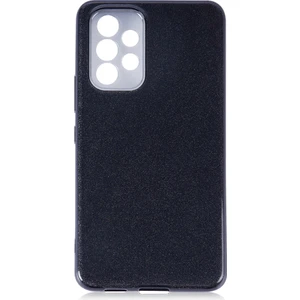 Kny Samsung Galaxy A23 Kılıf Simli Parlak Shining Silikon