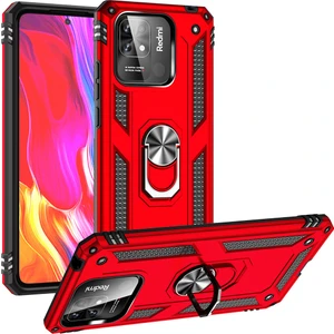 Kny Xiaomi Redmi 10C Kılıf Ultra Korumalı Yüzüklü Manyetik Vega Kapak