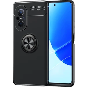 Kny Huawei Nova 9 Se Kılıf Yüzüklü Manyetik Ravel Silikon