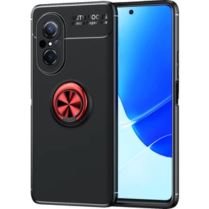 Kny Huawei Nova 9 Se Kılıf Yüzüklü Manyetik Ravel Silikon