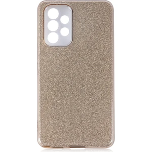 Kny Samsung Galaxy A33 Kılıf Simli Parlak Shining Silikon
