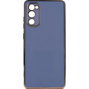 Kny Samsung Galaxy A03S Kılıf Parlak Kenarlı Laser Bark Silikon